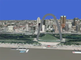 St. Louis City 3D Model