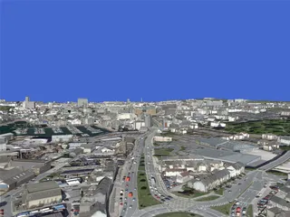 Plymouth City (UK) 3D Model