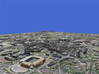 Wolverhampton City (UK) 3D Model