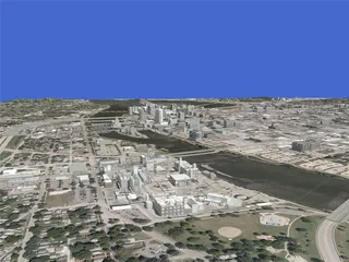 Cedar Rapids City 3D Model