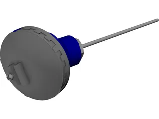 Temperature Probe 3D Model