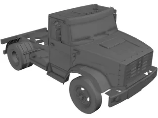 ZIL 4421 3D Model