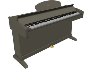 Piano Yamaha 3D Model