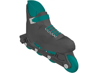 Roller Skate AZ-912 Yonex 3D Model