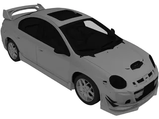 Dodge Neon SRT4 3D Model