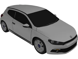 Volkswagen Scirocco (2008) 3D Model