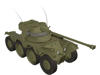 969C Tank 3D Model