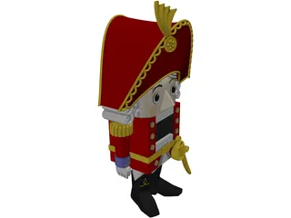 Nutcracker 3D Model