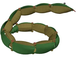 Snake 3D Model