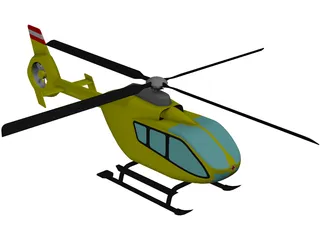 Eurocopter EC-135 3D Model