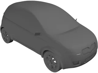 Toyota Yaris Concept (1996) 3D Model