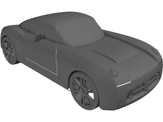 Dodge Razor Concept (2004) 3D Model