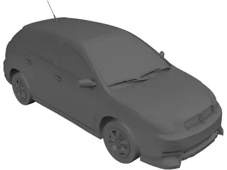 Toyota Matrix 3D Model