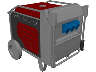 Generator Honda EU65is 3D Model