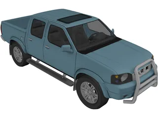 Nissan Navara D22 Turbo Pickup 3D Model