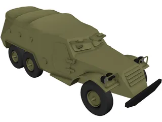 BTR 152 3D Model