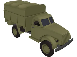 GAZ 63 3D Model