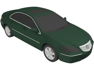 Acura RL (2005) 3D Model