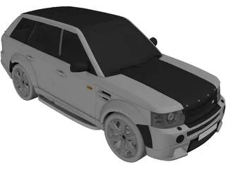 Range Rover Sport Kahn Tuning (2010) 3D Model