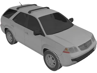 Acura MDX (2002) 3D Model