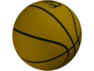 Spalding Basketball 3D Model