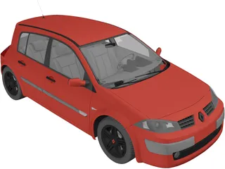 Renault Megane 3D Model