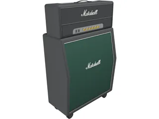 Marshall  Guitar Amp 3D Model