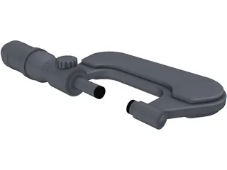 Micrometer 3D Model