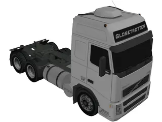 Volvo FH12 Globetrotter (2006) 3D Model