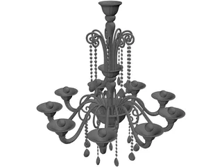 Barovier Toso Erfud 3D Model