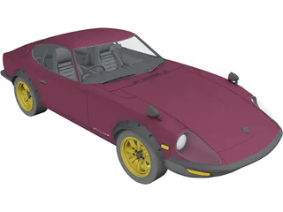 Nissan Fairlady 240ZG 3D Model