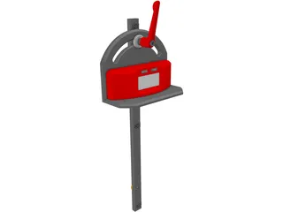 Craftsman Digital Miter Gauge 3D Model