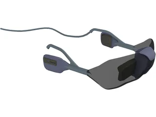 3D Glasses 3D Model