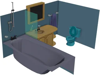 Bathroom 3D Model