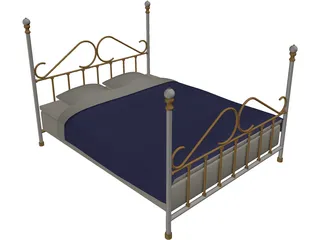 Bed 3D Model