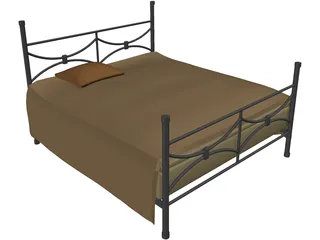 Bed 3D Model