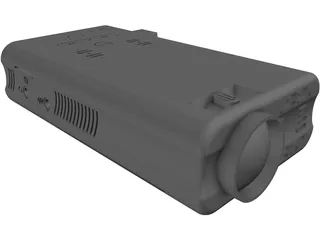 P2 Projector 3D Model