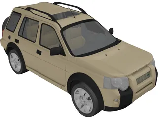 Land Rover Freelander Td4 (2004) 3D Model