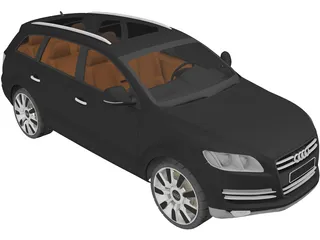 Audi Q7 (2009) 3D Model