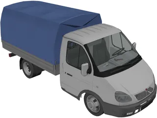 GAZ 3302 3D Model