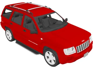 Jeep Grand Cherokee (2006) 3D Model