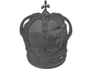 Russian Crown 3D Model