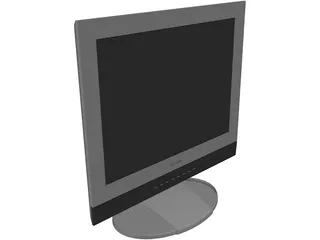 Monitor ViewSonic vx2000 3D Model