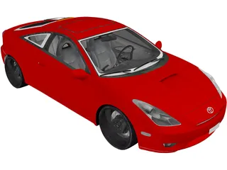 Toyota Celica 3D Model