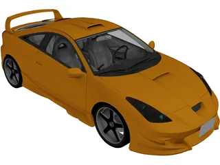 Toyota Celica 3D Model