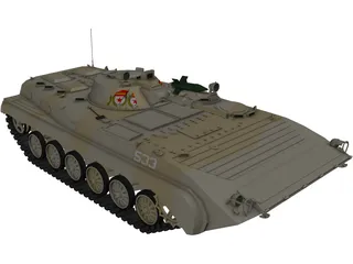 BMP-1 Russia 3D Model