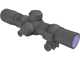 Barska AC10842 Rifle Scope 3D Model