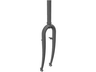 Bicycle Front Fork 3D Model