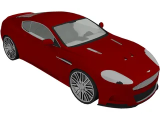 Aston Martin DBS 3D Model