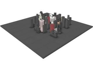 New York City Block 3D Model